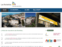 Tablet Screenshot of hotel-des-associations.ch